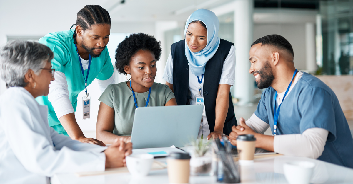 a dental team has an effective meeting